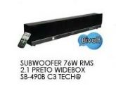 Subwoofer 2.1 C3 TECH