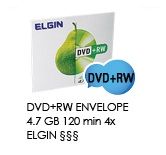 DVD-RW com envelope