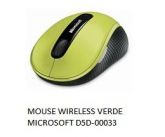 Mouse Wireless Verde Microsoft D5D-00033