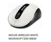 Mouse Wireless White Microsoft D5D-00010