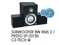 Subwoofer 2.1 C3 TECH